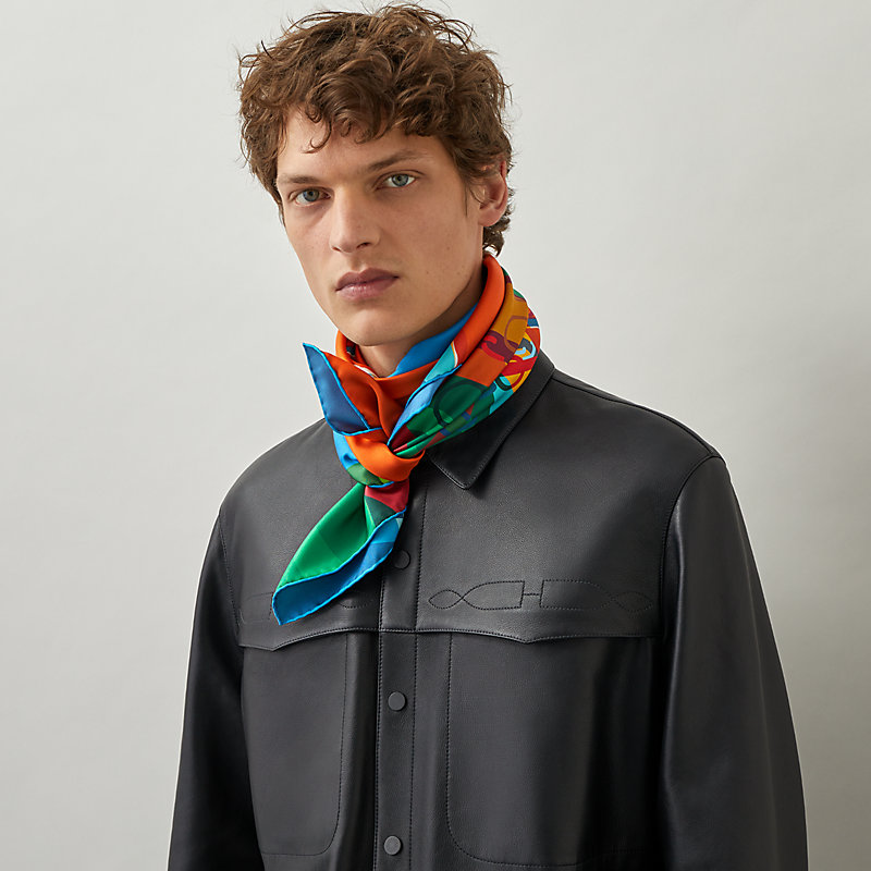 Hermes, Drive Me Crazy double face scarf 90 | Hermès USA